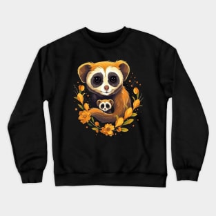 Slow Loris Mothers Day Crewneck Sweatshirt